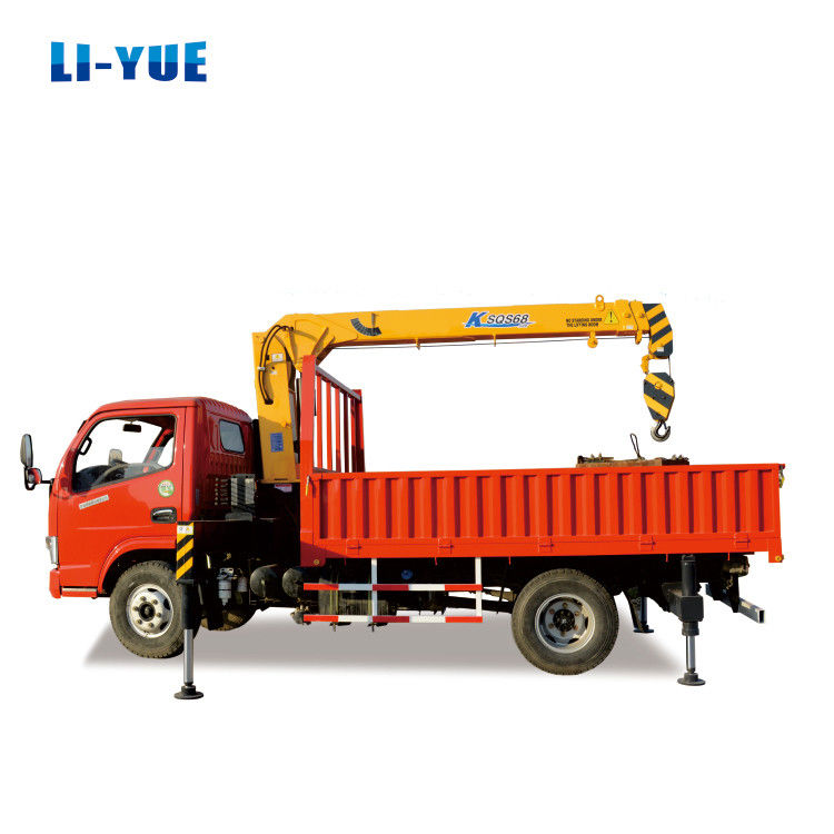 Construction Telescopic Boom Mobile Crane SQ3.2SK2Q With 8.4T.M Rated Lifting Moment