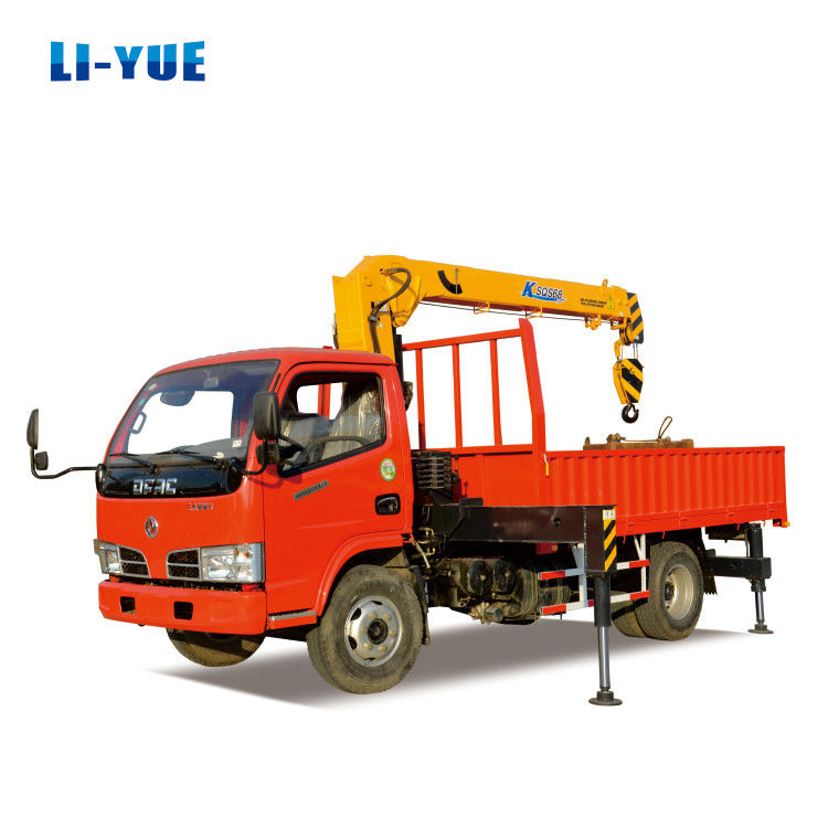 11.5m Max. Lifting Height 4 Ton Truck Mounted Crane For Safe And Smooth Operation