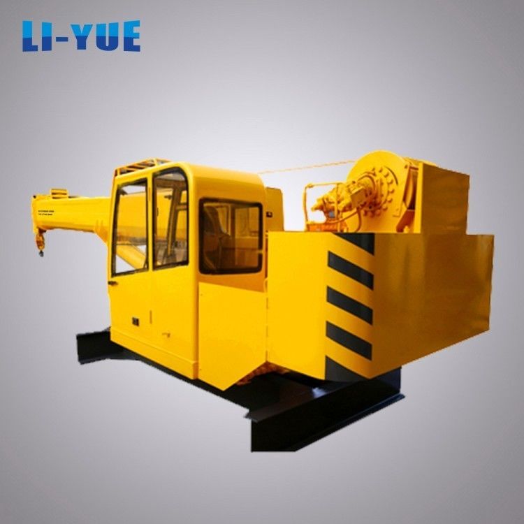 Decking Machine 5 Tons Rated Loading Capacity Ship to Shore Spider Crane with 360 Degree Slewing Arm