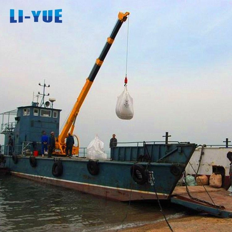 Decking Machine 5 Tons Rated Loading Capacity Ship to Shore Spider Crane with 360 Degree Slewing Arm
