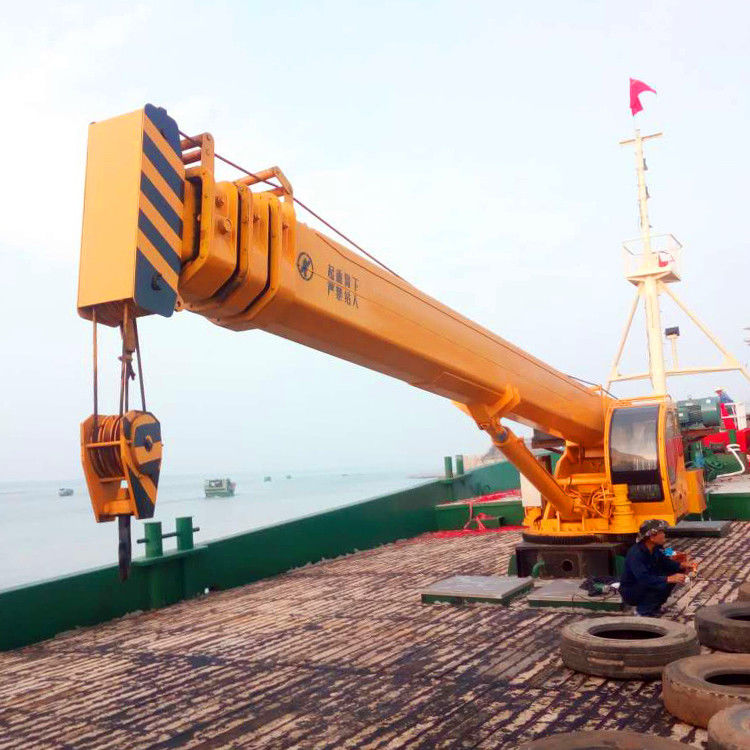 Customized 20t Telescopic Boom Offshore Pedestal Knuckle Loader Crane for Customer Requirements