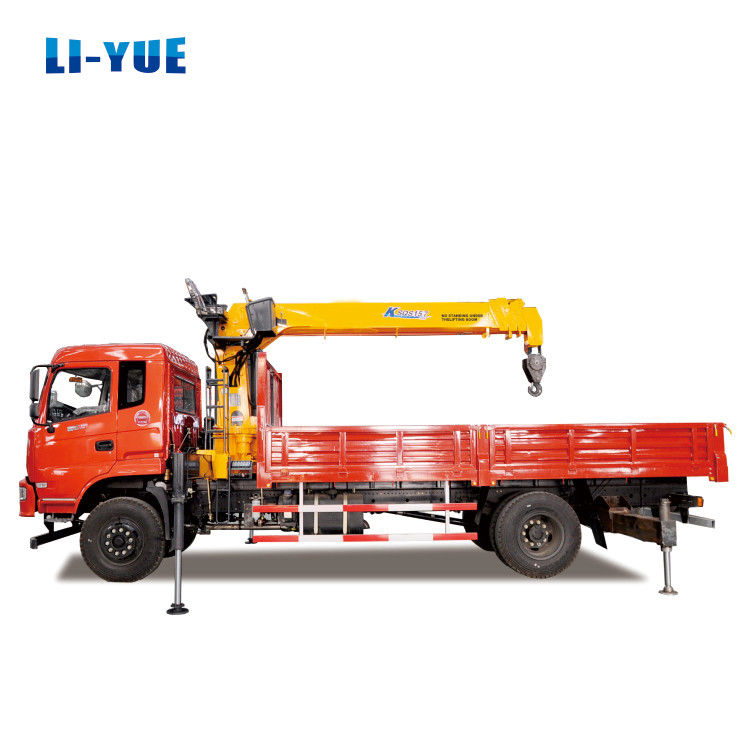 Mini 5 Ton Truck Mounted Crane Max. Lifting Height 12.8m For Construction