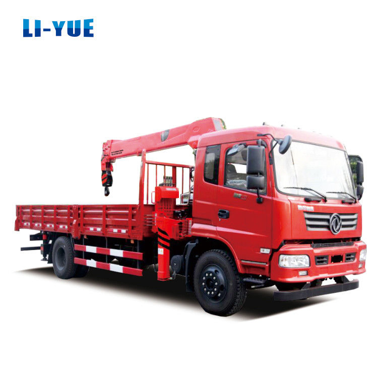Articulated Boom Self Loader Crane 6 Tons With Working Basket And Hengli Hydraulic Valve