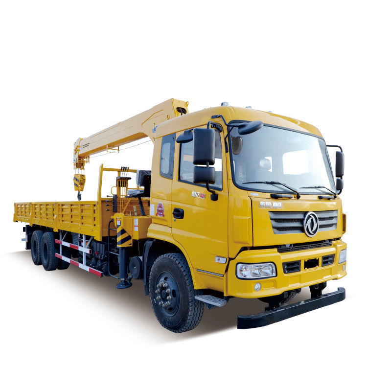 Mobile Hydraulic Manipulator Crane 6x4 Lhd Rhd 10 Tons Flatbed With YUNNEI Engine
