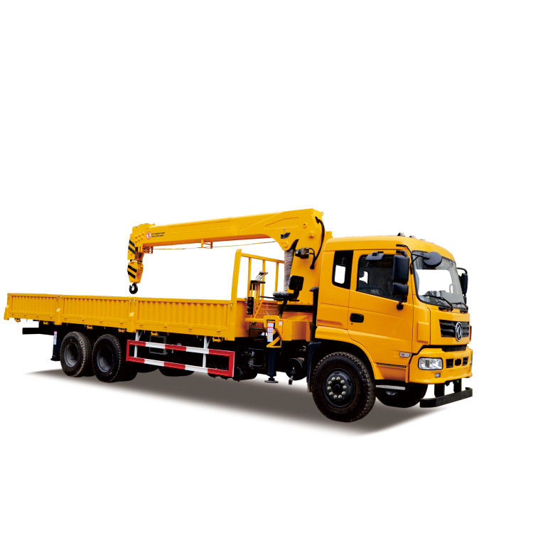 Mobile Hydraulic Manipulator Crane 6x4 Lhd Rhd 10 Tons Flatbed With YUNNEI Engine