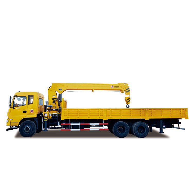 Mobile Hydraulic Manipulator Crane 6x4 Lhd Rhd 10 Tons Flatbed With YUNNEI Engine