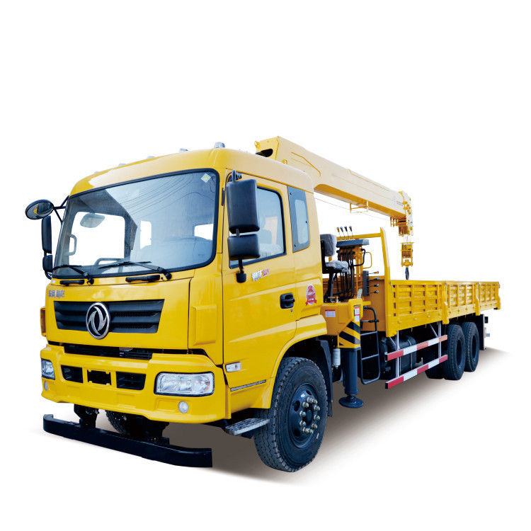 Mobile Hydraulic Manipulator Crane 6x4 Lhd Rhd 10 Tons Flatbed With YUNNEI Engine