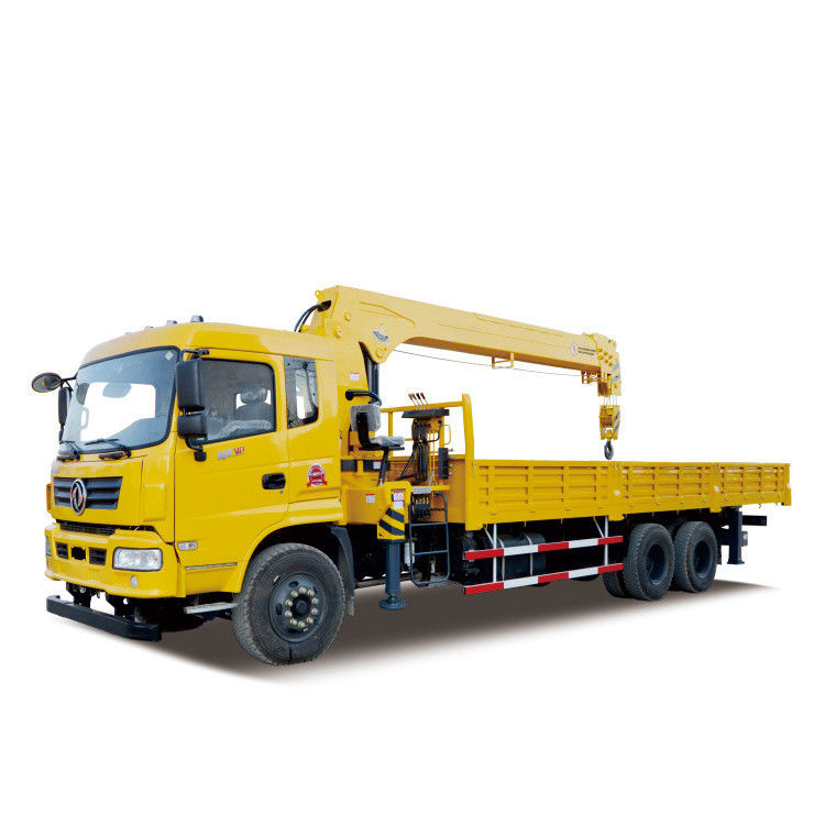 Mobile Hydraulic Manipulator Crane 6x4 Lhd Rhd 10 Tons Flatbed With YUNNEI Engine
