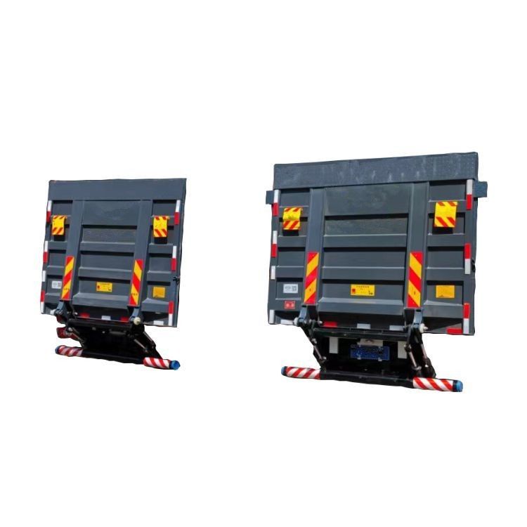 Hydraulic Container Tail Lift Platform for Shacman Truck Model Powered by Engine Driven