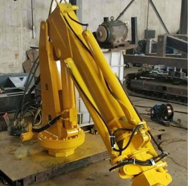 2 / 3 / 5 / 10 Ton Offshore Telescopic Ship Marine Deck Crane With Customer Requirements