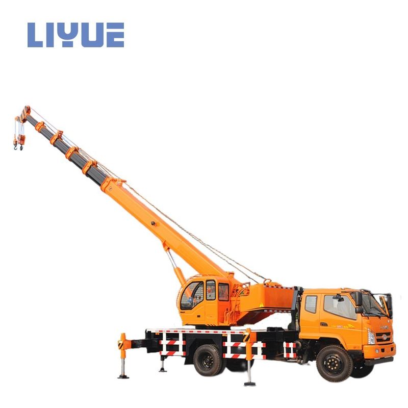 5 Section Hydraulic Telescopic Boom 16 Ton Truck Crane For Mobile Truck Sizes