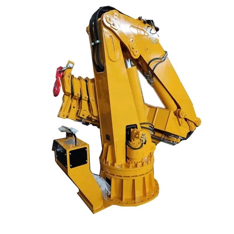Hydraulic Folding Knuckle Boom Small Marine Deck Crane 2 Ton 3 Ton 4 Ton 5 Ton