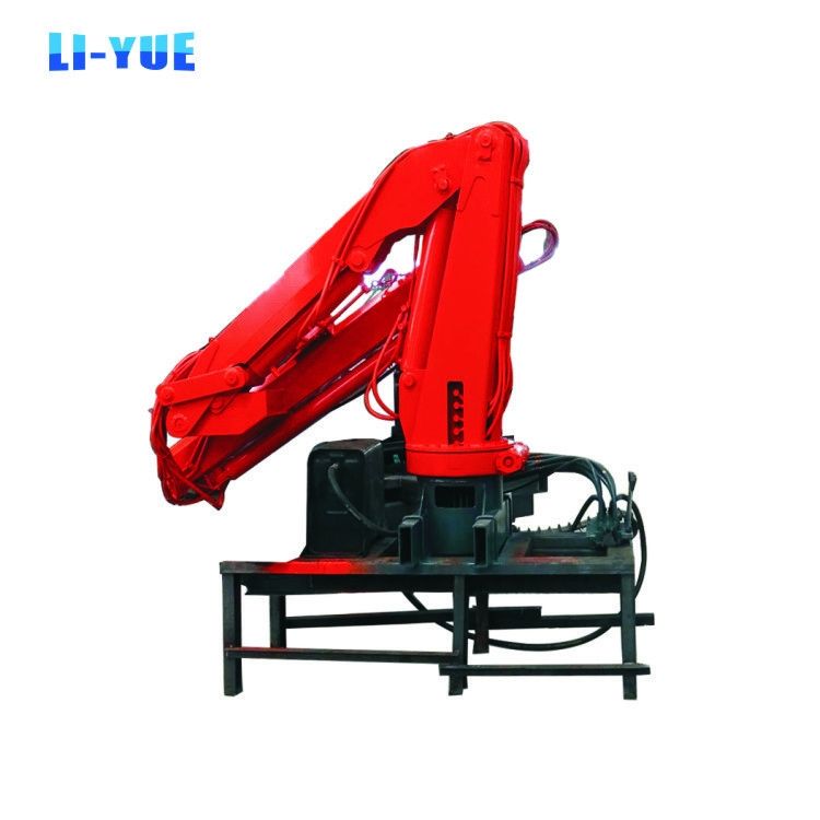 Hydraulic Mobile Mini Knuckle Folding Boom Crane Lorry Truck Mounted Crane 4 Ton