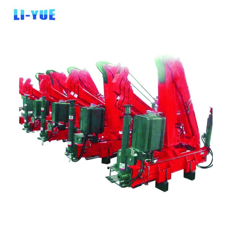 Hydraulic Mobile Mini Knuckle Folding Boom Crane Lorry Truck Mounted Crane 4 Ton