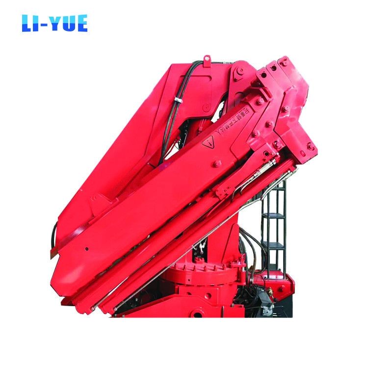 Hydraulic Mobile Mini Knuckle Folding Boom Crane Lorry Truck Mounted Crane 4 Ton