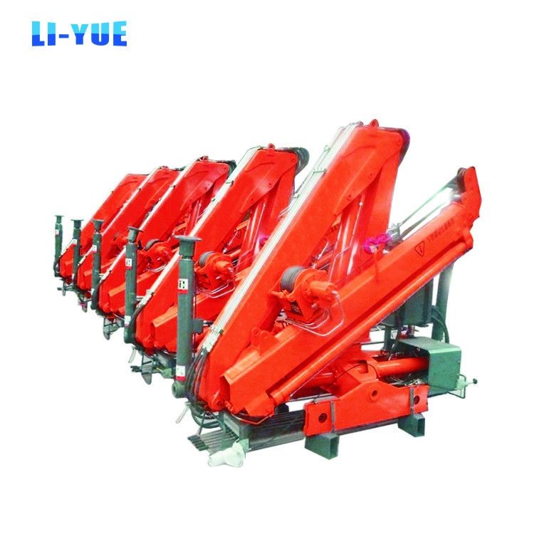 Hydraulic Valve Knuckle Boom Crane Mini Jib Lorry Truck Crane For Block