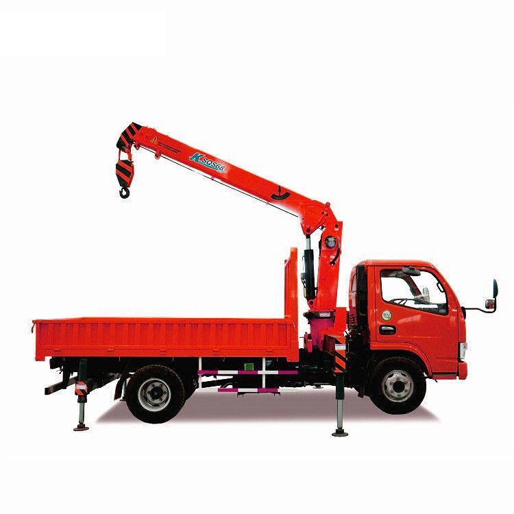 Customizable 5 Ton Telescopic Crane On Self-Made Truck Chassis For MOOG Hydraulic Cylinder And Customer Requirements