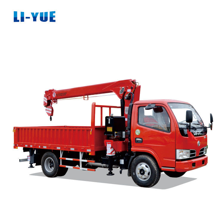Customizable 5 Ton Telescopic Crane On Self-Made Truck Chassis For MOOG Hydraulic Cylinder And Customer Requirements