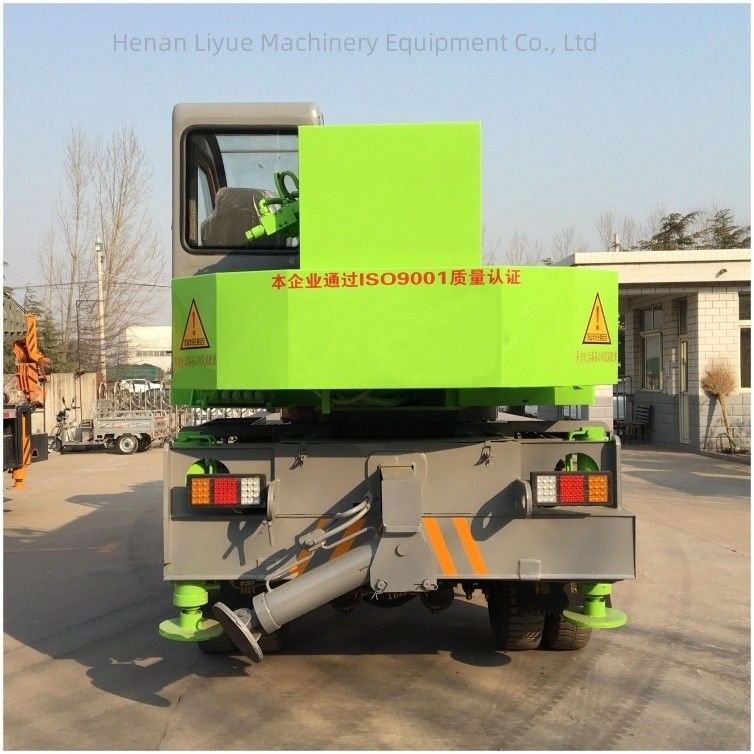 4x2 Crane 6/8/10/12 Tons Hydraulic Boom Mobile Truck Crane with Homemade Chassis