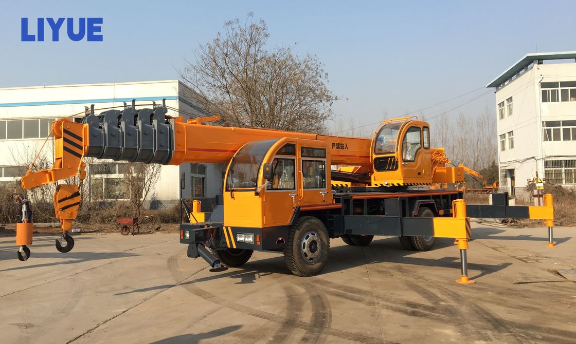 Hydraulic Straight Arm Boom Crane 12 Ton 16 Ton Truck Crane with Homemade Chassis