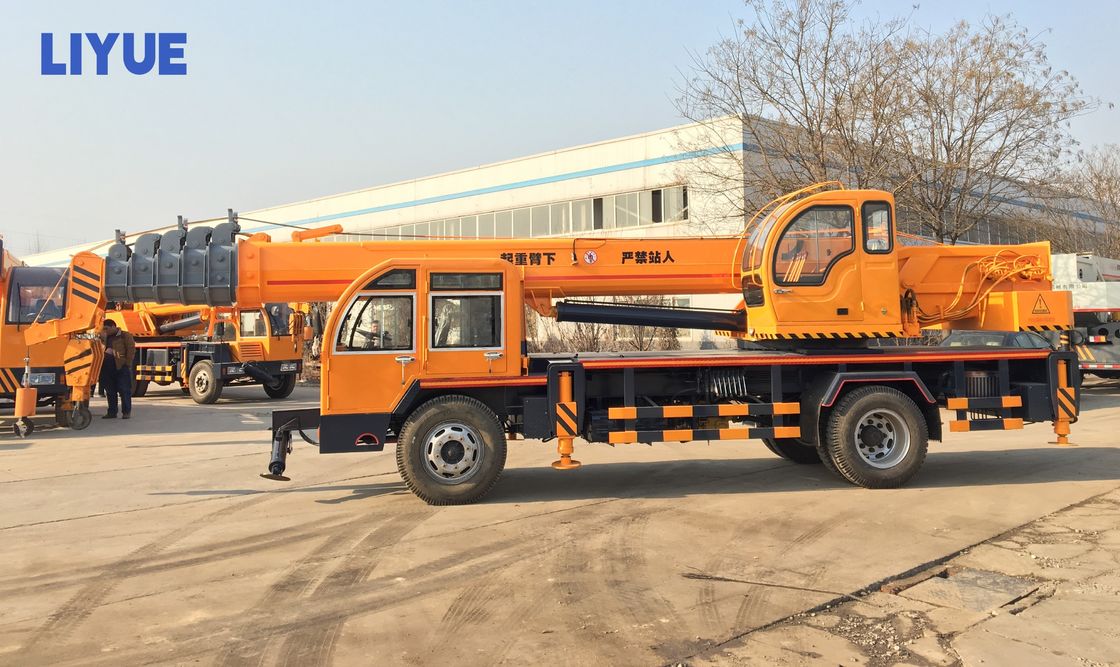 Hydraulic Straight Arm Boom Crane 12 Ton 16 Ton Truck Crane with Homemade Chassis