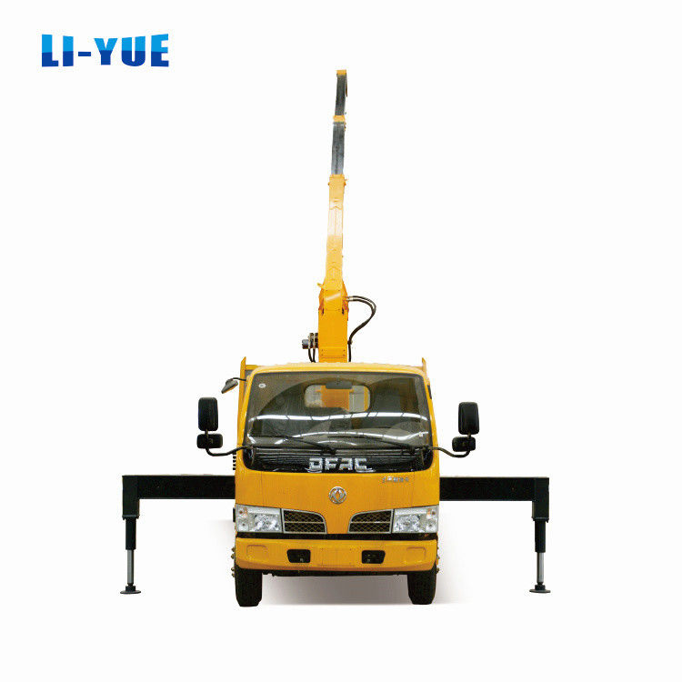 Technology 4 Ton Mobile Straight Boom Lorry Crane With Max. Lifting Height of 6.8m