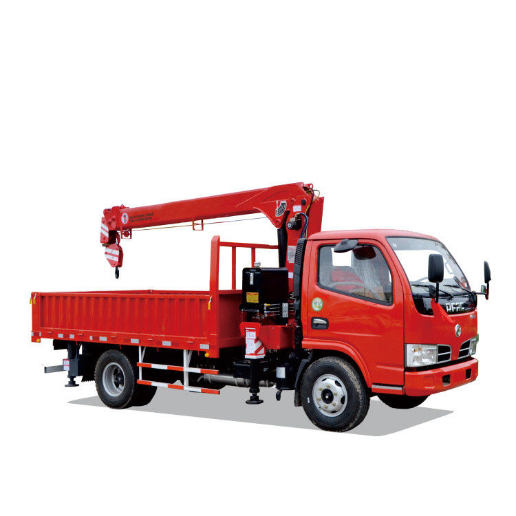 4 Ton Small Stiff Arm Lorry Crane With Hydraulic Lifting Machinery for Precise Lifting