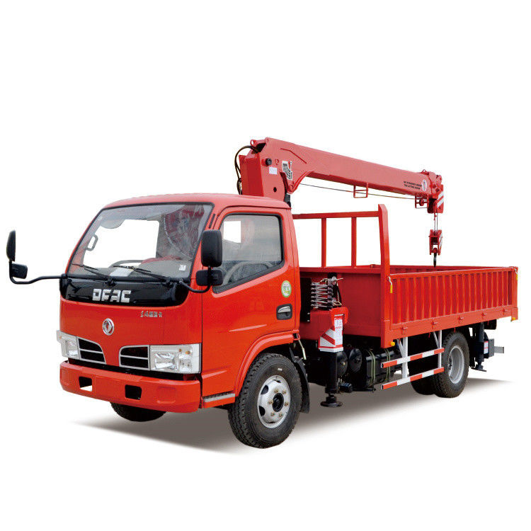4 Ton Small Stiff Arm Lorry Crane With Hydraulic Lifting Machinery for Precise Lifting