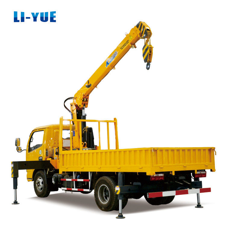 High Operating Efficiency Mini 4 Ton Hydraulic Stiff Boom Lorry Crane for Performance