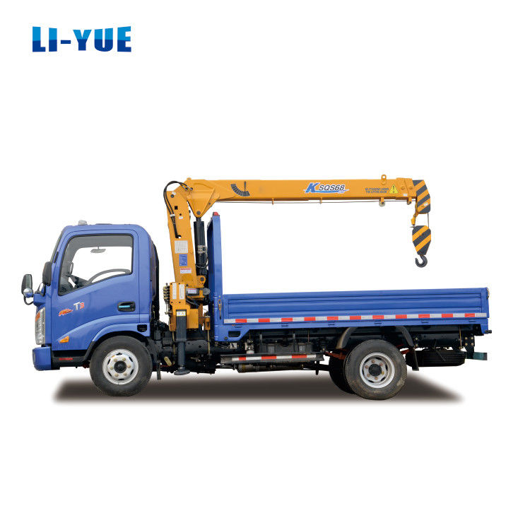 Construction Mobile Jib Crane with and Changjiang Hydraulic Pump Mini 3 ton Hoist Crane