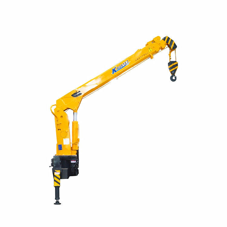 Upgrade Your Lifting Game with 10 Ton Stiff Arm Lorry Crane and Liyuan Hydraulic Pump