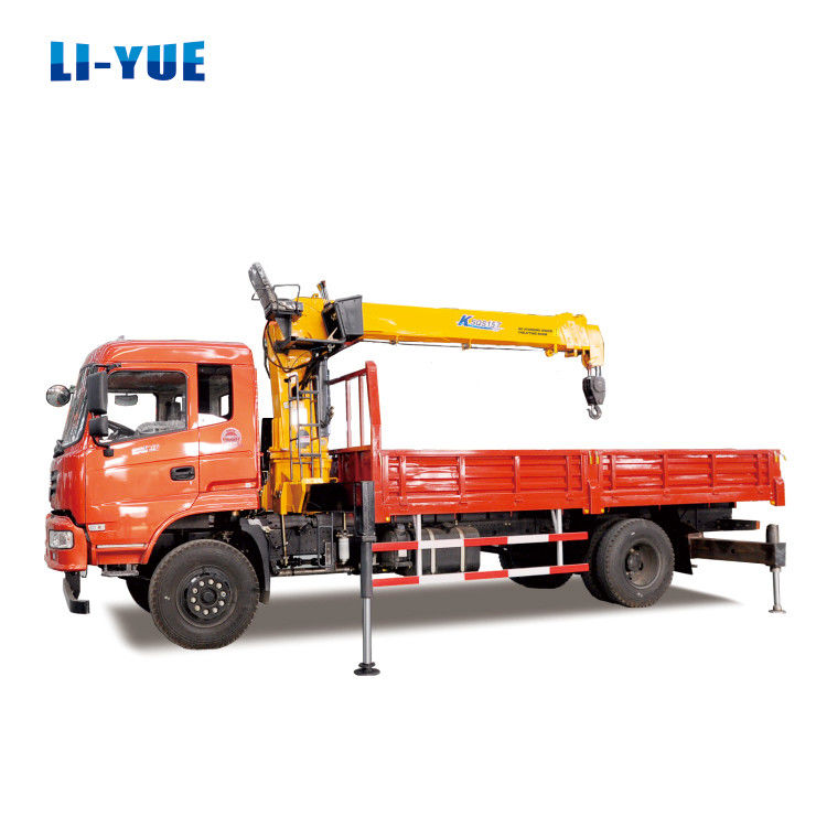Stiff Loader Mobile Lorry Crane 8 Ton Straight Arm With Max. Lifting Height Of 15.2m