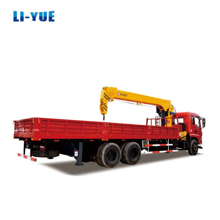 16 Ton Hydraulic Mobile Lorry Crane With 360 Degree Rotation And Changjiang Pump