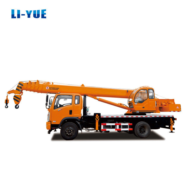7800 kg Weight High Operating Efficiency 8 Ton Mobile Stiff Arm Truck Crane with WEICHAI Engine