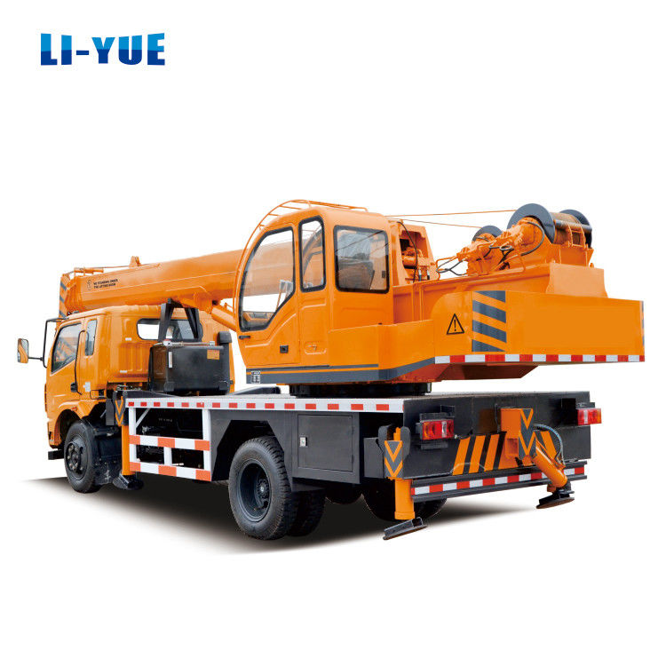 7800 kg Weight High Operating Efficiency 8 Ton Mobile Stiff Arm Truck Crane with WEICHAI Engine