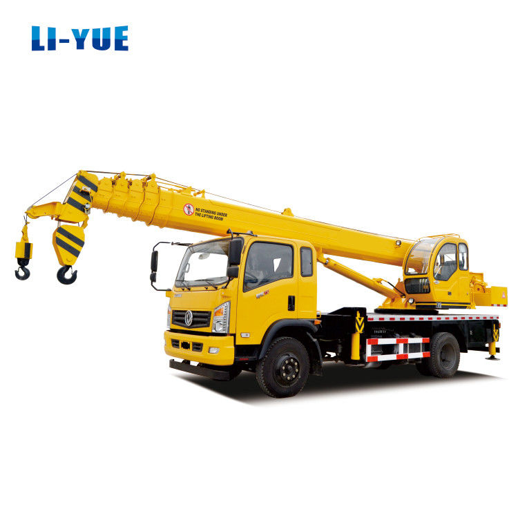 6 Ton Rated Loading Capacity Mobile Hydraulic Boom Heavy Lifting Crane with YUNNEI Engine