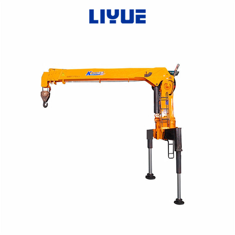 14 Tons Hydraulic Knuckle Boom Truck Mounted Crane Manipulator Truck For Handling