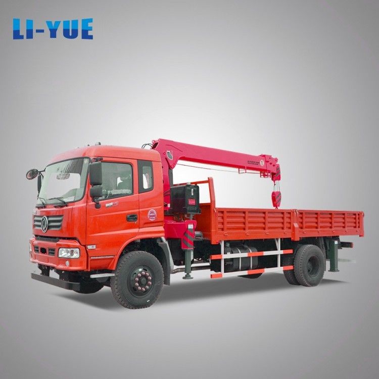 5 Ton Truck Mounted Crane Telescopic Boom Lorry Crane with Euro 1/2/3/4/5 Emission Standard
