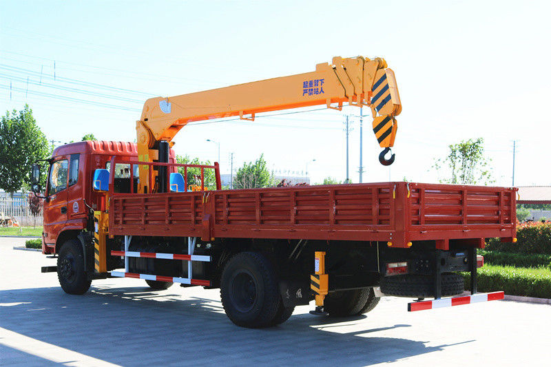 Crane With Truck 3 Ton 5 Ton 6.3 Ton Telescopic Boom Small Truck Mounted Crane