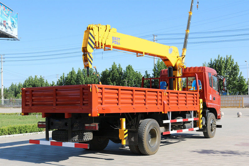 Crane With Truck 3 Ton 5 Ton 6.3 Ton Telescopic Boom Small Truck Mounted Crane