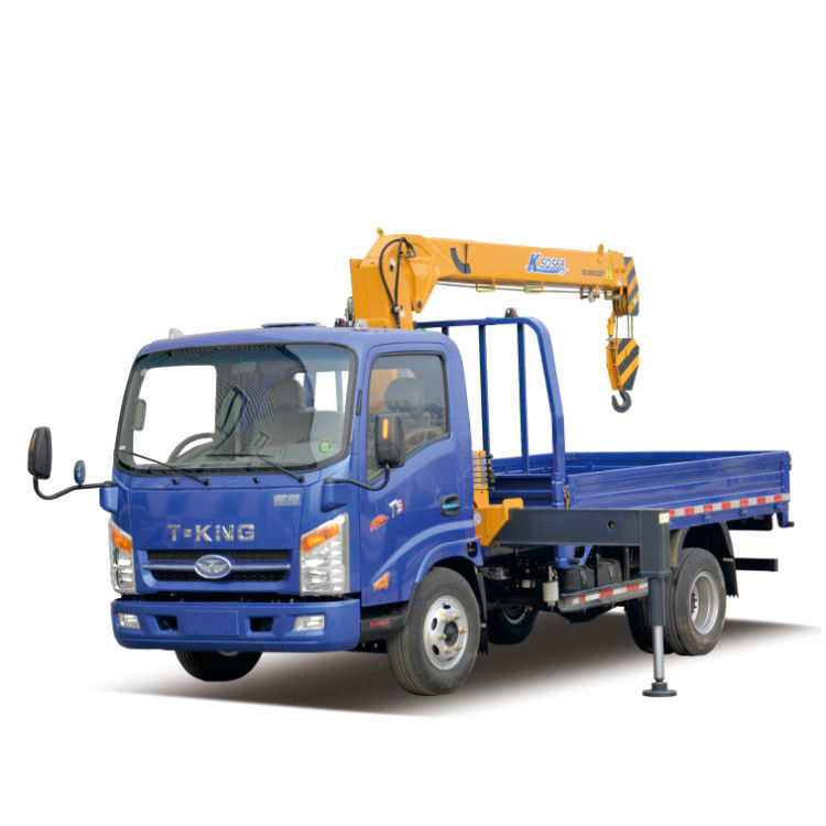 6.3 Ton Truck-mounted Straight Telescopic Arm Stiff Boom Crane For Truck