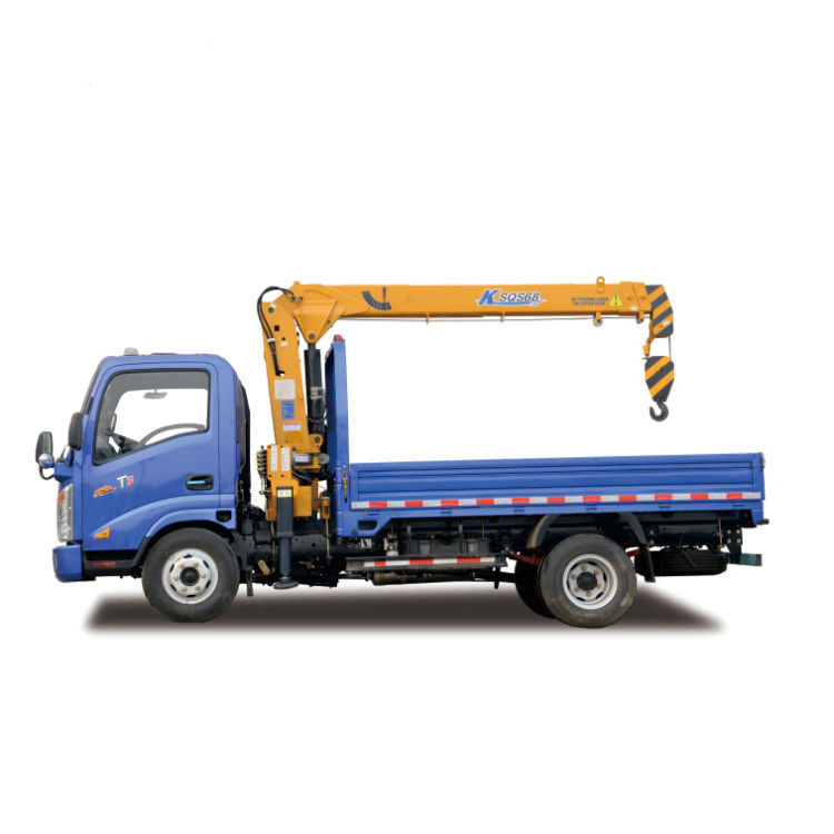 6.3 Ton Truck-mounted Straight Telescopic Arm Stiff Boom Crane For Truck