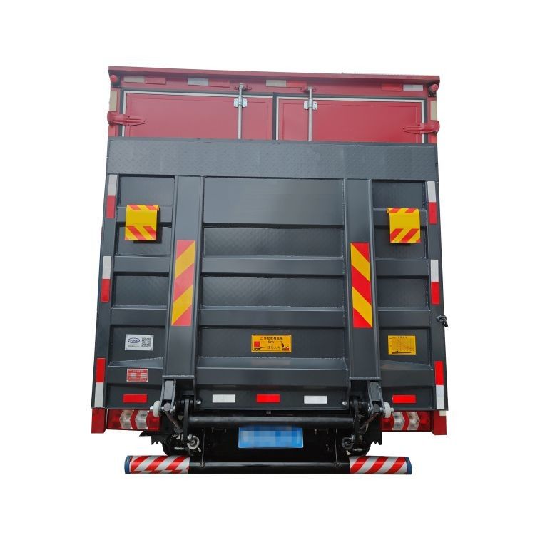 China Hydraulic Cylinder 1 Ton Truck Tail Lift Tailboard With Push Button Control Box