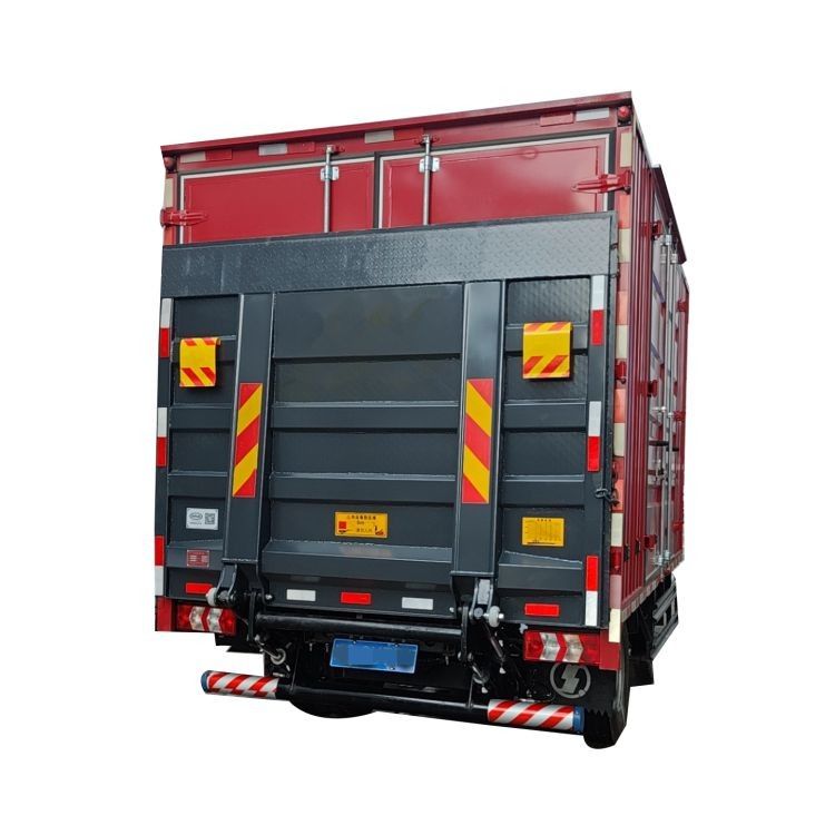 China Hydraulic Cylinder 1 Ton Truck Tail Lift Tailboard With Push Button Control Box