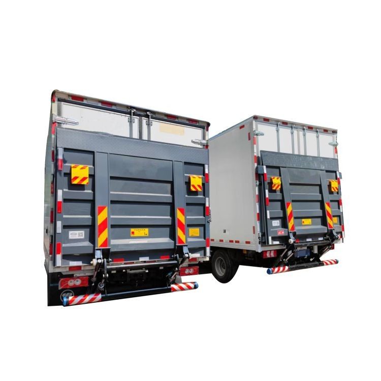 China Hydraulic Cylinder 1 Ton Truck Tail Lift Tailboard With Push Button Control Box