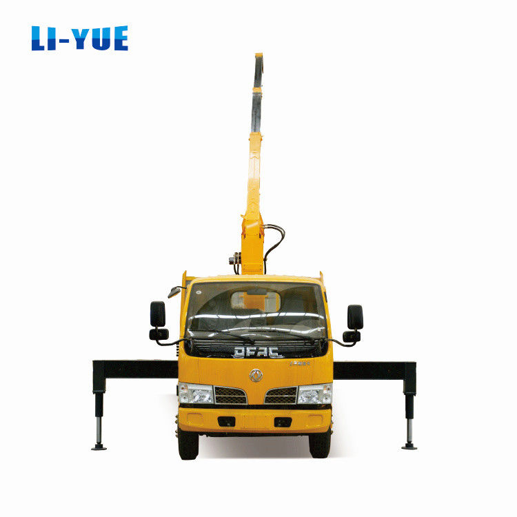4 Ton Telescopic Boom Truck Mounted Crane Mobile Crane With 9m Max. Lifting Height