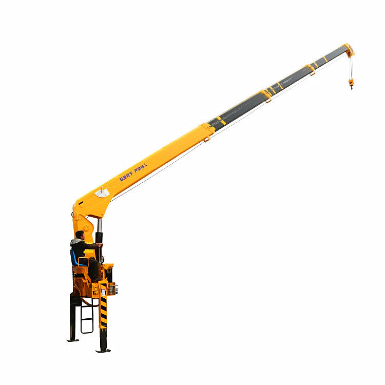 6.3 Tons Hydraulic Truck Mounted Crane  12.5 T.M Rated Lifting Moment