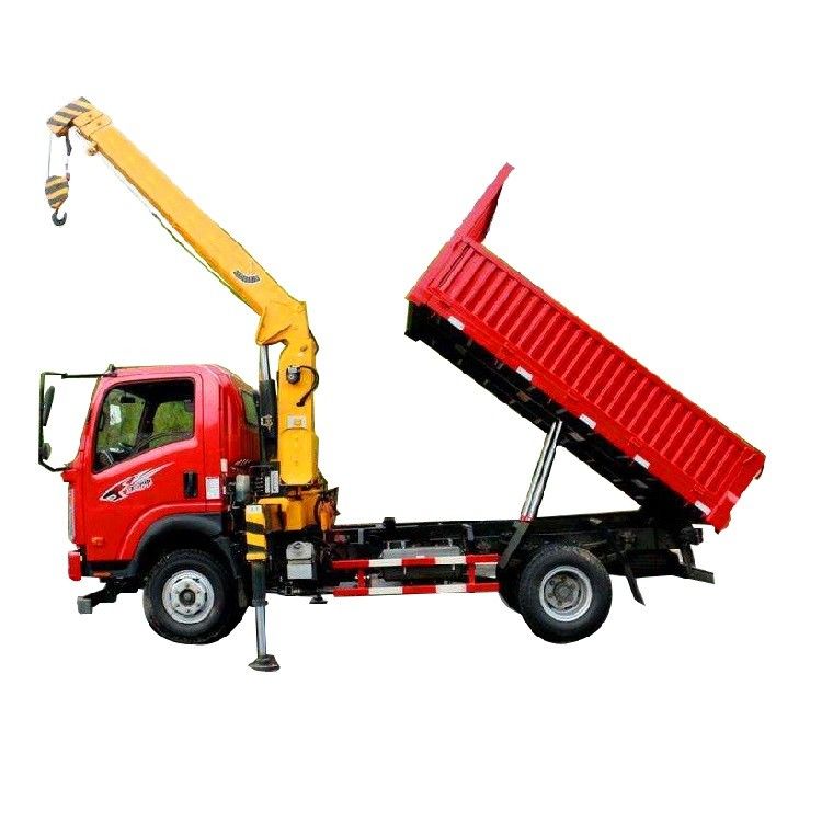 4x2 5 Tons Manipulator Crane Truck Brand New Truck Mounted Crane With Lifting Arm