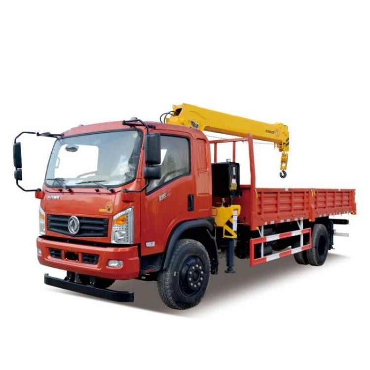 Factory Direct Sales 8 Tons Telescopic 5-Segment Arm Crane Truck Knuckle Boom Truck Mounted Crane