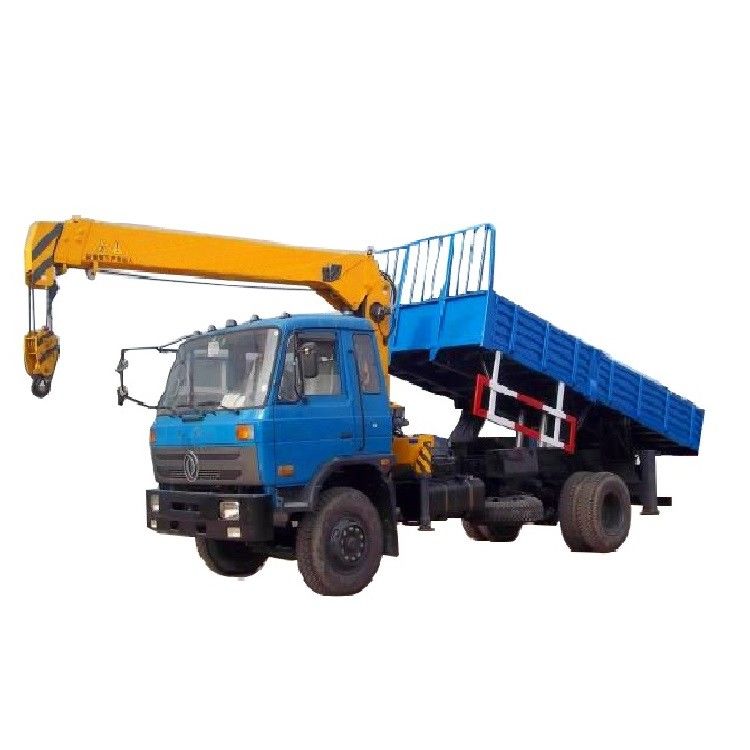 Factory 4*2 All Wheel 6.3 Tons Truck Mounted Crane Powered by WEICHAI Engine